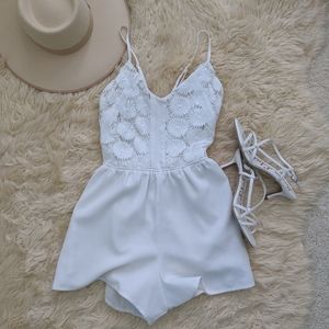Tobi white romper